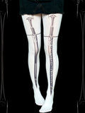 Sword Print Tights, Gothic Dagger Tights