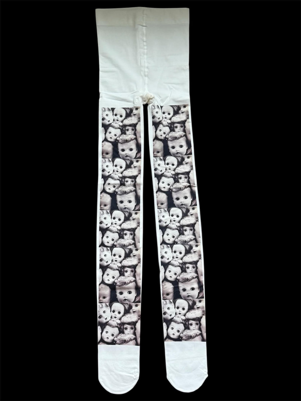 Doll Face Tights — Creepy Cute Statement Tights