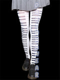 Piano Keyboard Tights | Music Note Pantyhose | Gothic Y2K Alt Festival Stockings | Musician Gift Cosplay Legwear S–5XL
